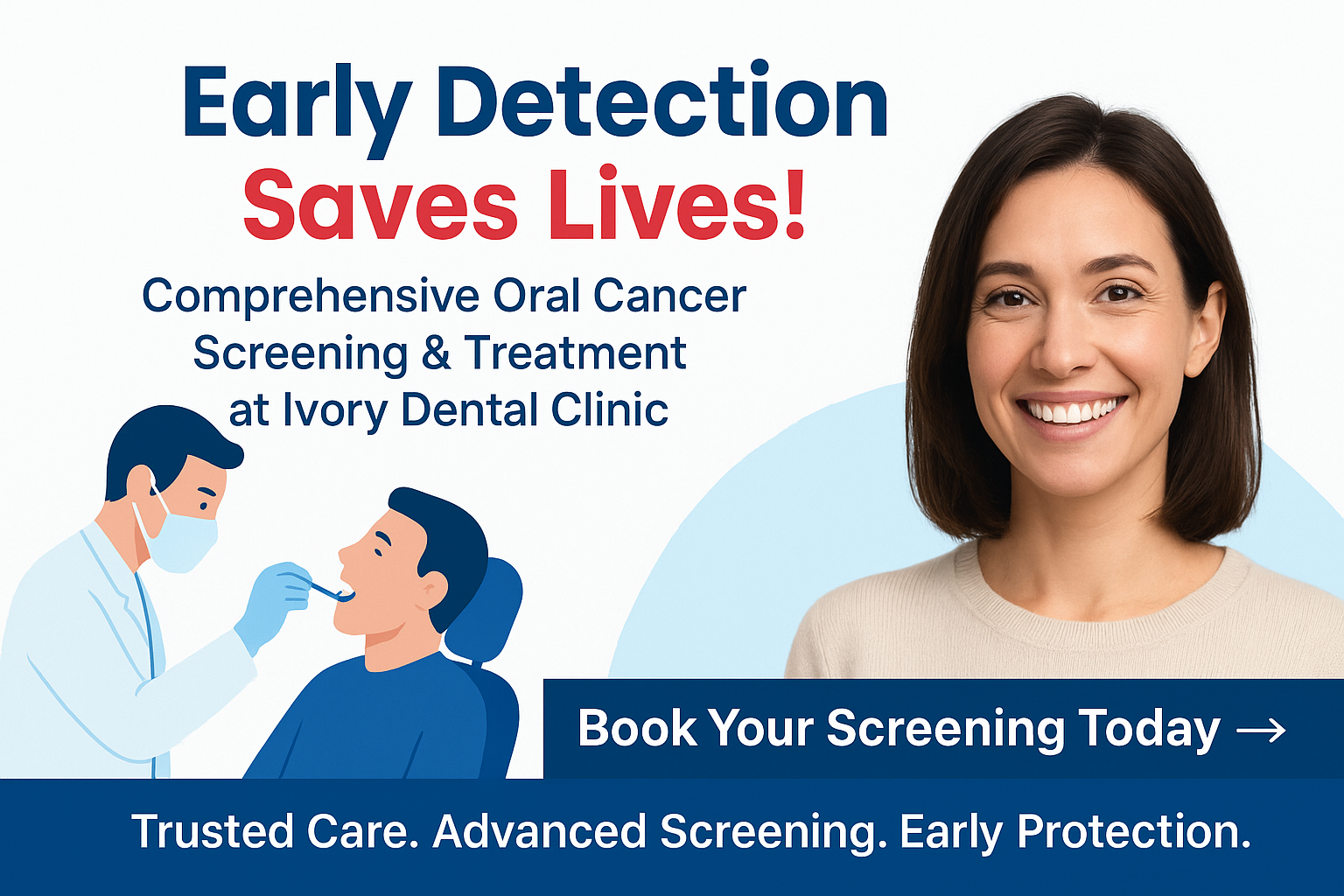 Best Dental Clinic for Oral Cancer Screening & Treatment – Ivory Dental Clinic