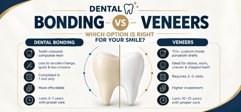 Dental Bonding vs Veneers: Which Option Is Right for Your Smile?  