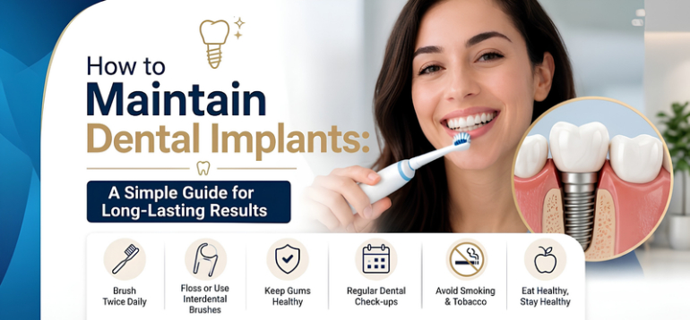 How to Maintain Dental Implants: A Simple Guide for Long-Lasting Results 