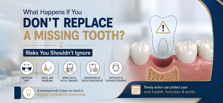 What Happens If I Don't Replace a Missing Tooth? 